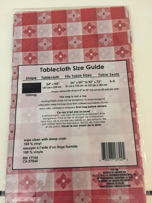 Скатерть - пленка