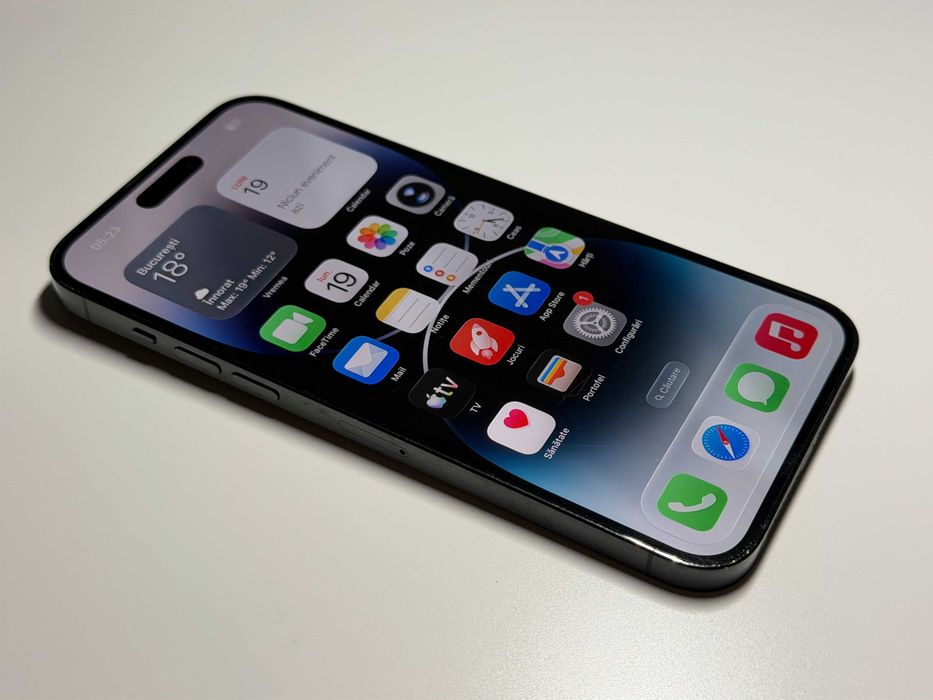 iPhone 14 Pro Max, Space Black, 128Gb, Liber de retea | Cod - G990
