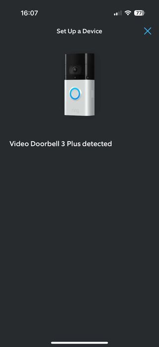 Ring  Doorbell 3 Plus Видео звънец Wifi безжичен Смарт камера /Вътрешна камера Ring 1080P HD видео с WiFi