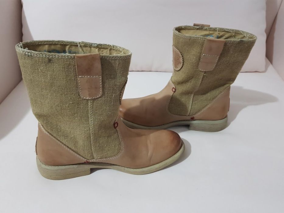 Cizme piele/textil Gaastra marimea 40,stare f buna