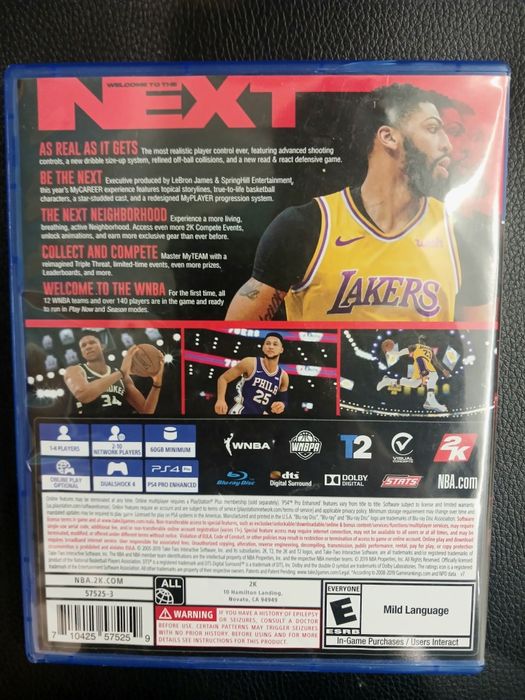 PS4 NBA2K20 срочно