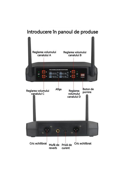 Microfoane karaoke wireless