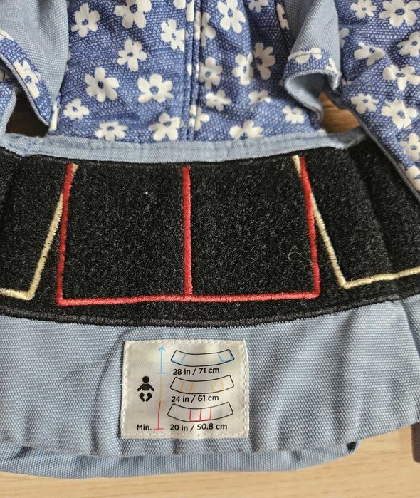 Marsupiu Ham Omni 360 Ergobaby Blue, pana la 20 kg - Stare foarte buna