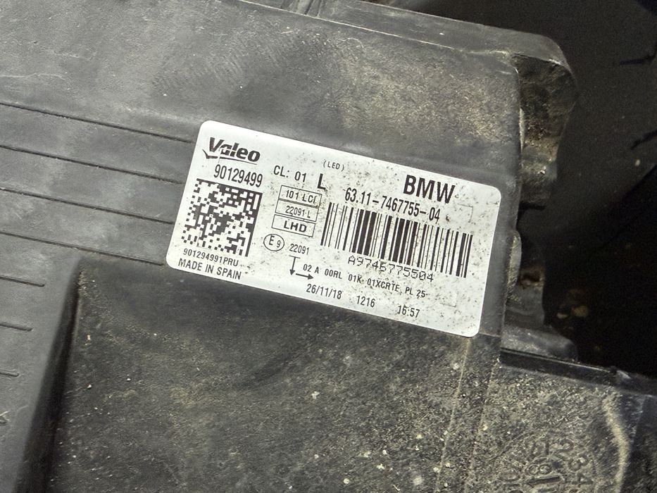 Десен фар LCi Adaptive LED за BMW I3 БМВ И3