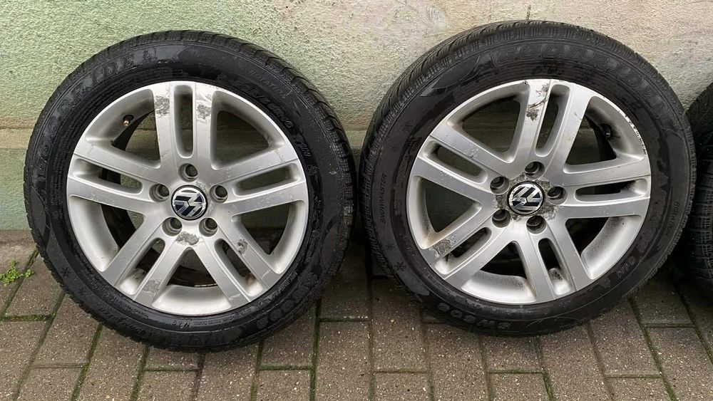 jante vw golf 6 passat touran skoda seat audi  5x112 iarna 205 55 16