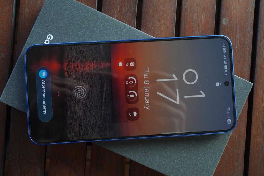 Samsung S25 5G 256GB Naivy Blue 100% Батерия! Гаранция!