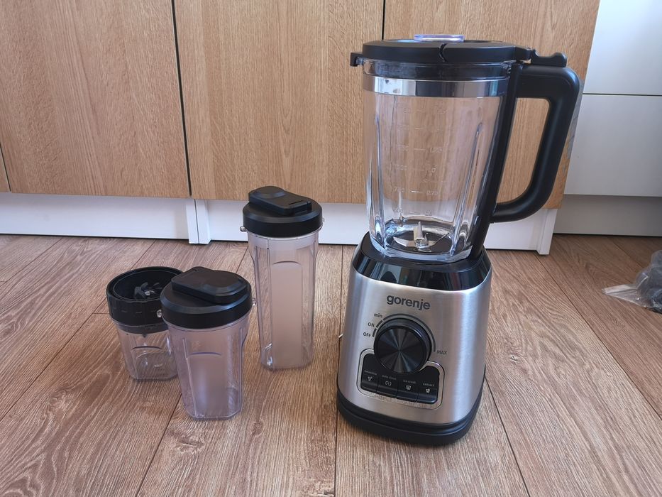 Blender GORENJE B1400BE, 1.75l, 1400W, 4 trepte viteza, argintiu-negru