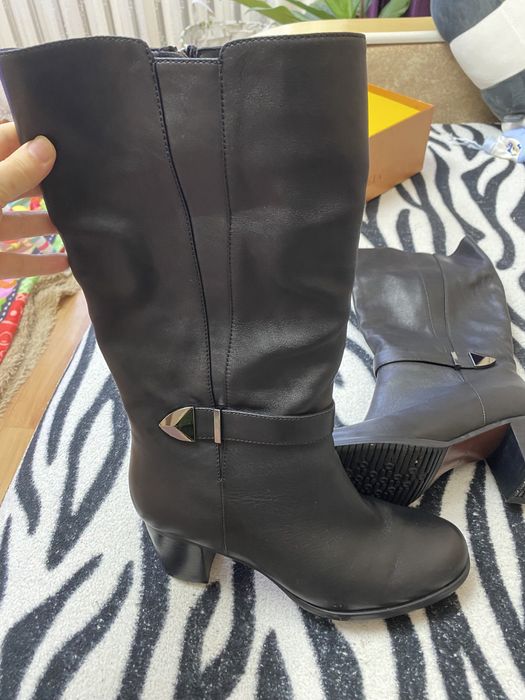 Зимние сапоги натуралка