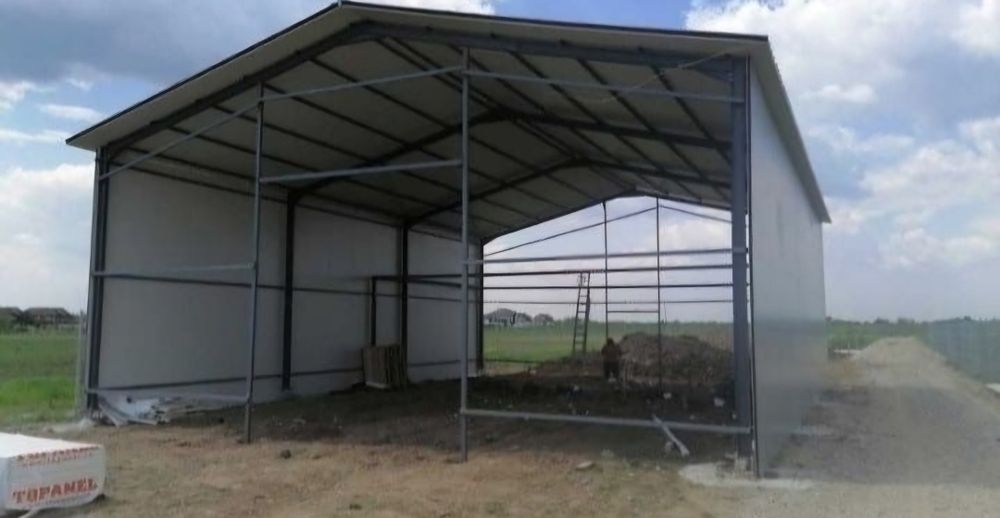 Vând hale metalice 10x20-4h