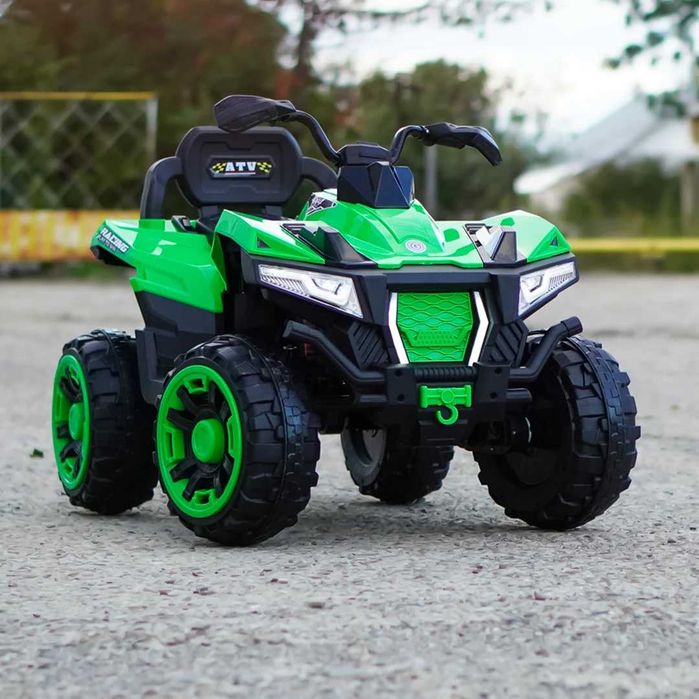 ATV electric pt. 2 copii 4x4 Kinderauto SuperOffroad V2 4x45W Green