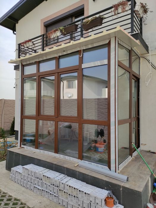 Tamplarie pvc cu geam termopan /tripan