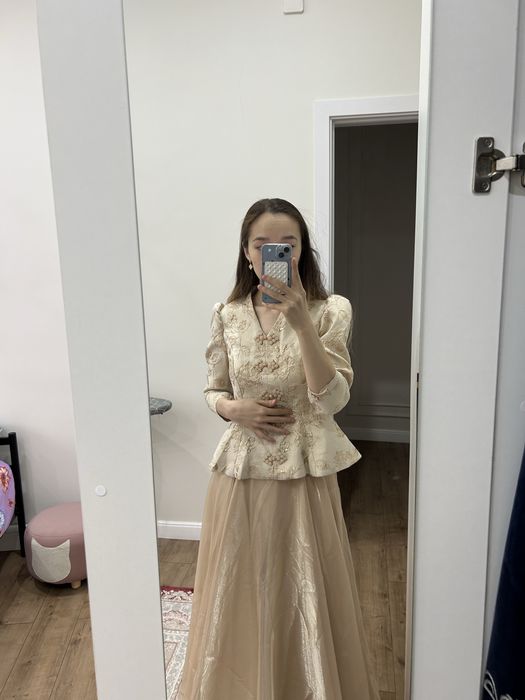 Пышное платье  б/у