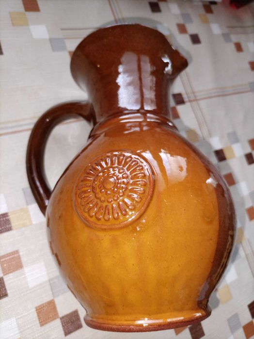 Кафява кана в отлично състояние, 17/23 см, 15,00 лв.