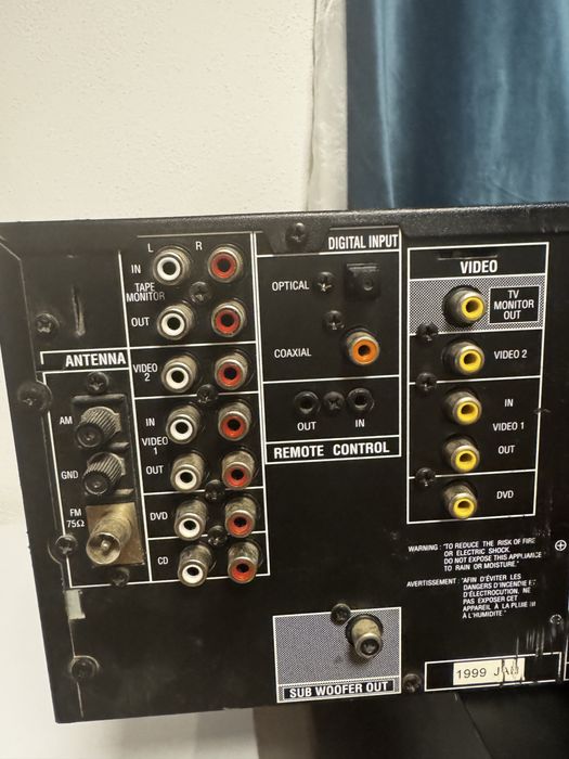 Harman Kardon AVR 35RDS + Pioneer VSX-417