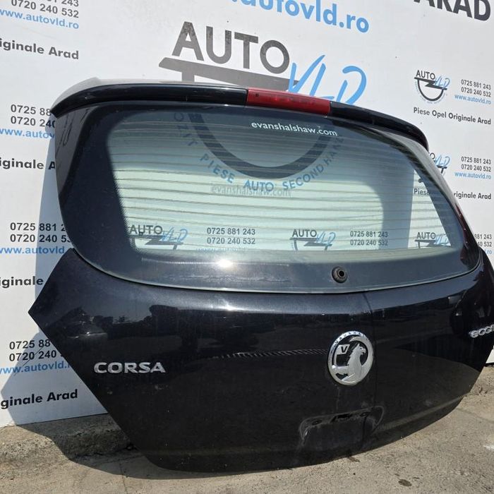 Haion Z20R negru cu luneta Opel Corsa D facelift