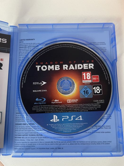Shadow of the Tomb Raider игра за PlayStation4