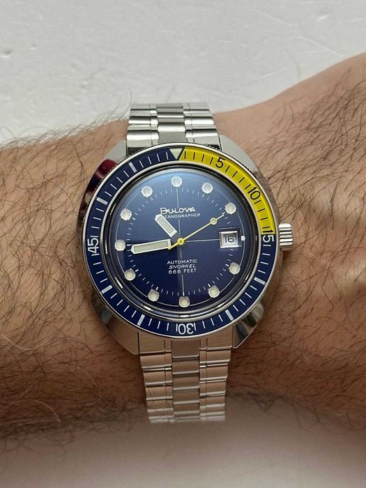 CEAS BULOVA "Devil Diver" - Oceanographer - Automatic - Full Box - NOU