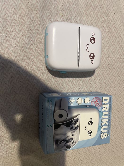 Imprimanta portabila alb/negru