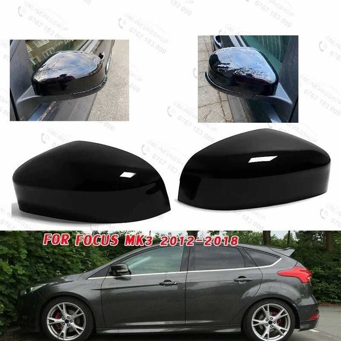 Capace oglinda negru lucios Ford Focus Mk2, MK3 Ford Mondeo Mk4