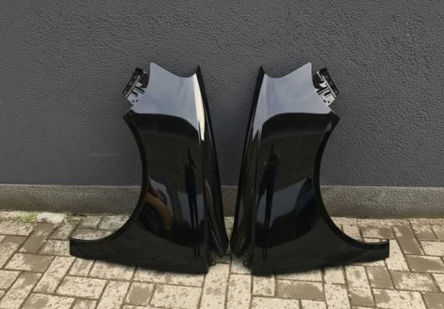 Aripa Fata Dreapta & Stanga VW Polo 6/VI 9N 2005-2009 Vopsita Negru