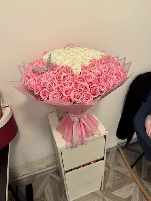 Trandafiri de sapun,parfumati, personalizati