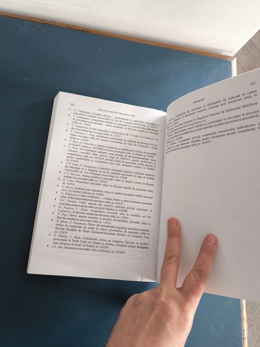 Carte de Drept procesual civil, Executare silita,publicată în 2021