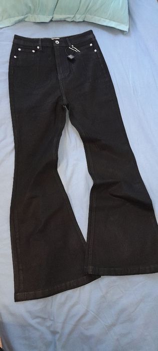 Number nine shield and jeans rick owens flared