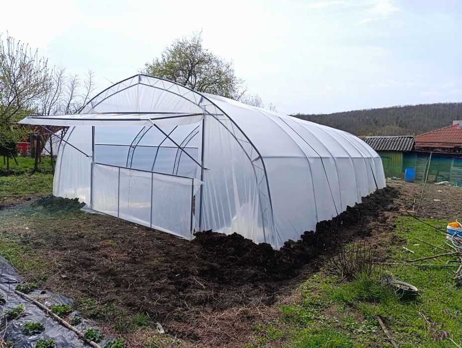 Оранжерии -тип Хоби / оранжерия ширина 4м