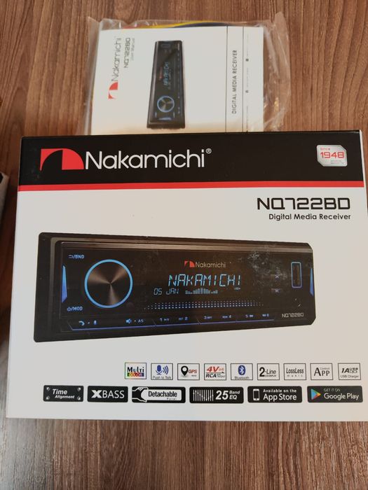 Автомагнитола Nakamichi NQ722BD