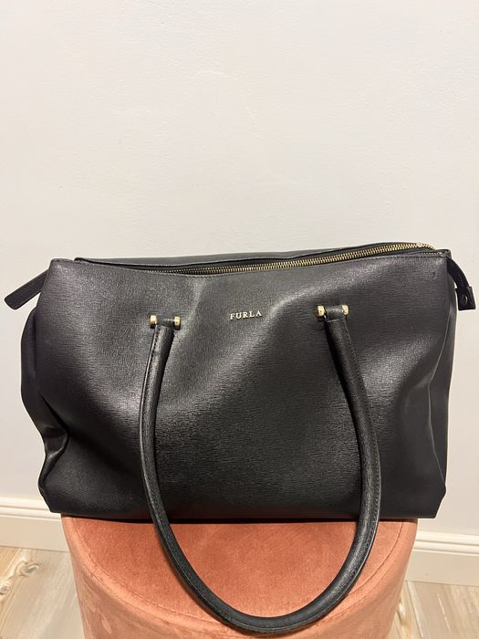 Poșetă neagră Furla