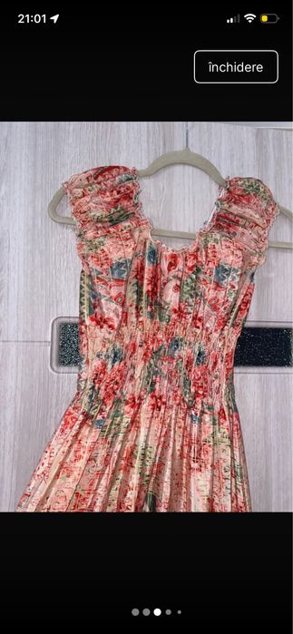 Rochie matase  vara  Made  by India