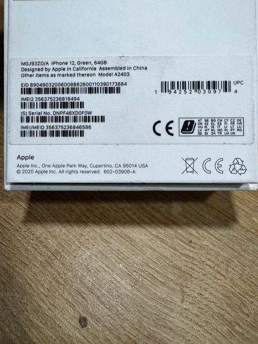 Iphone 12 64 GB Green