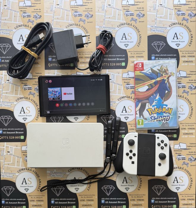 Consola Nintendo Switch Oled impecabil