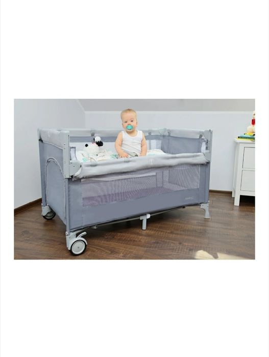 Детска кошара на две нива + топ матрак