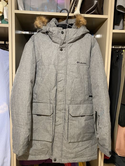 мужской пуховик columbia срочно