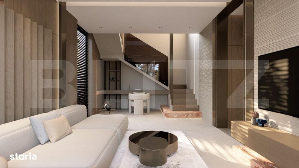 Casa moderna la rosu , 114.95 mp utili,  324 mp teren - Burdujeni