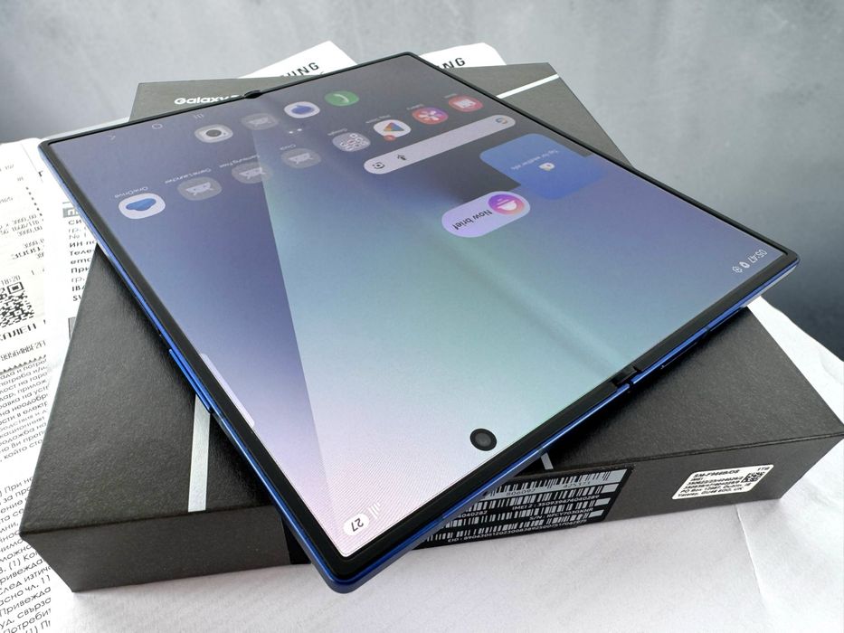 Samsung Galaxy Z Fold 7 5G 1TB 16RAM Blue Отличен! Гаранция!