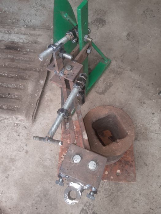 Мотоблок учун плуг ва сцепка