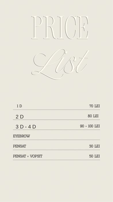 Stilizare gene si sprancene