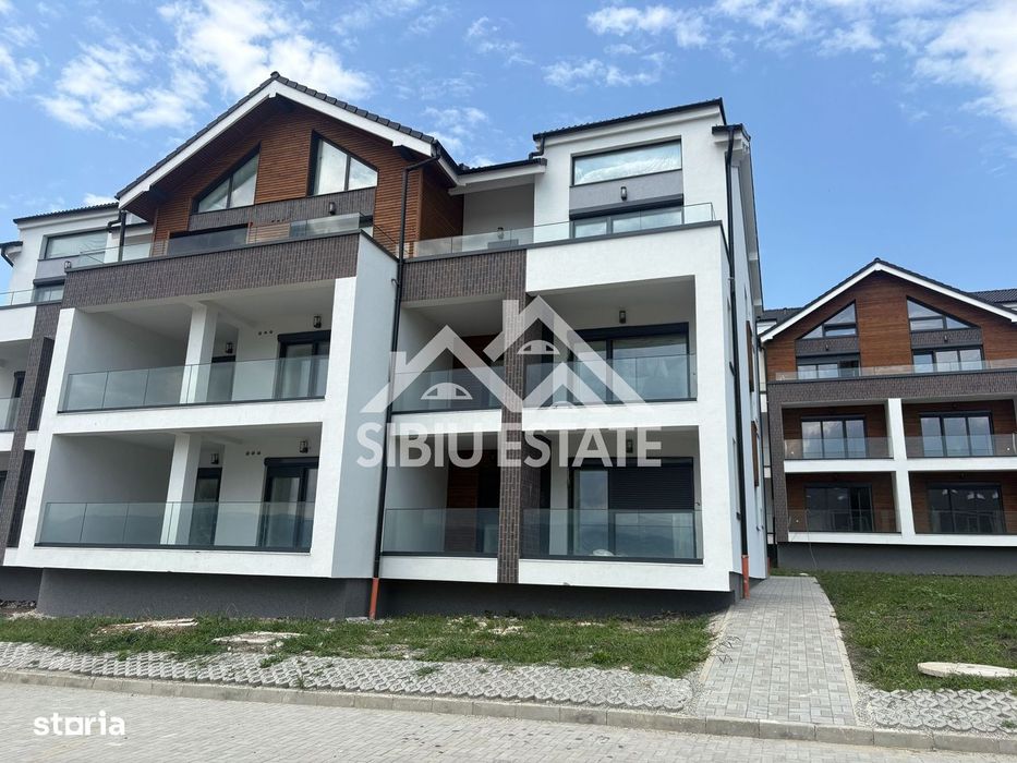 Apartament 2 camere, 54 mp + balcon 6 mp,la 10 min de centrul Sibiului