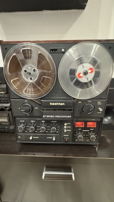 Magnetofon Kashtan fabricat in anul 1984