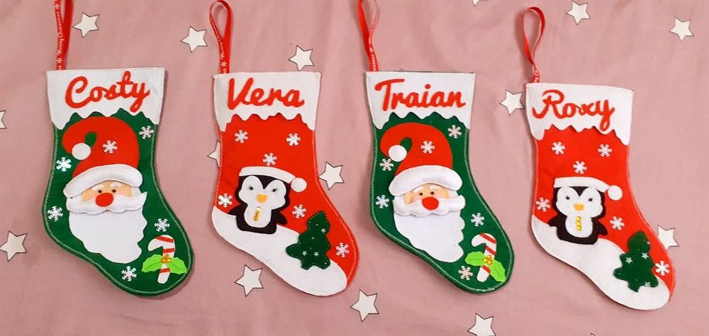 Sosetuta  personalizata  din fetru cu numele dorit