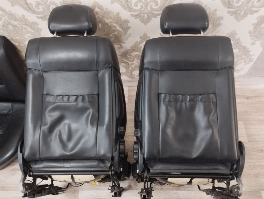 Салон сиденья кожа Опель вектра Б