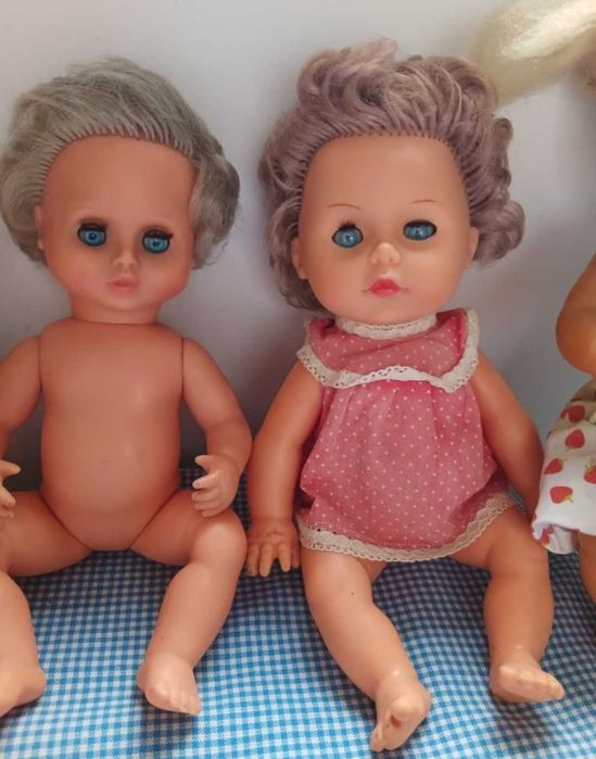 Lot papusi Aradeanca, Papusi vechi de colectie, Perioada comunista RSR