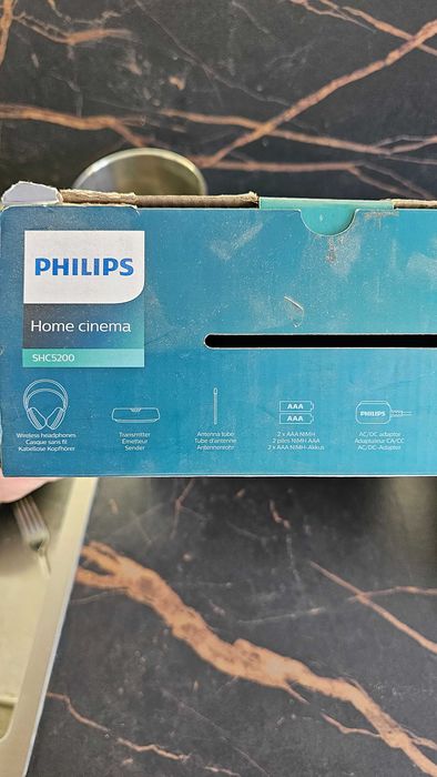 Безжични TV слушалки Philips SHC5200