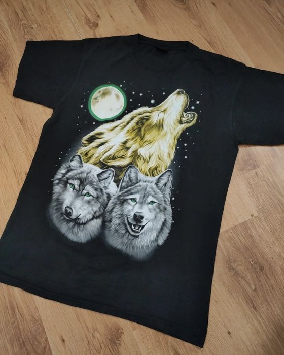 Tricou grafica model lupi mărimea L