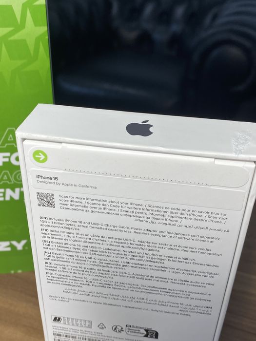 iPhone 16 • 128 GB • Black