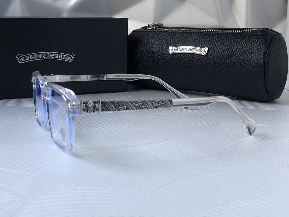 Очила за компютър Диоптрични рамки прозрачни слънчеви chrome hearts