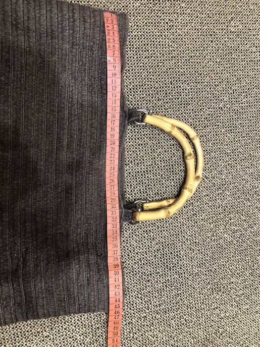 Geanta de mana poseta mare H&M maner lemn