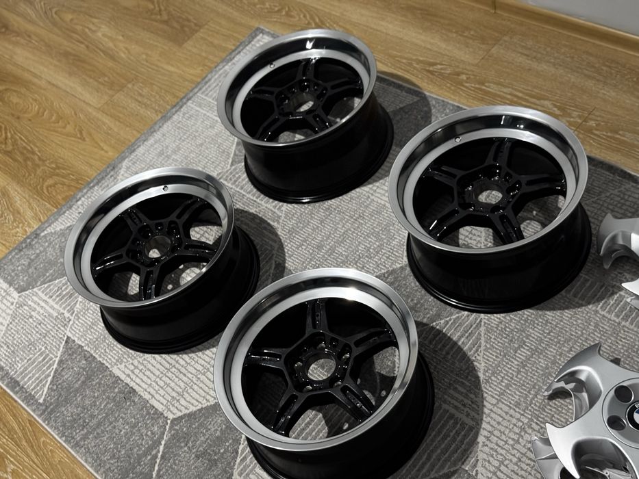 21 стиль разноширокие bmw e34